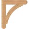 Ekena Millwork Thorton Craftsman Smooth Bracket, Western Red Cedar, 5 1/2"W x 34"D x 38"H BKT06X34X38THR04SWR - alternate 2
